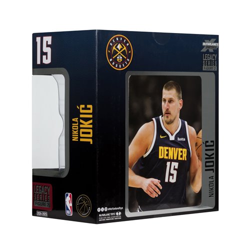 NBA McFarlane's SportsPicks Denver Nuggets Nikola Jokic 7-Inch Posed Figure