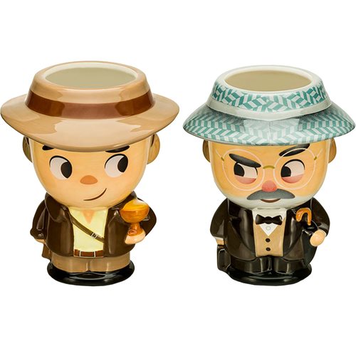 Indiana Jones and Henry Jones Sr. 20 oz. Cupful of Cute Mugs 2-Pack