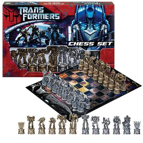 Transformers Chess Set 3d Board Game Parker Brothers MINT for sale online 