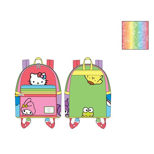 Hello Kitty and Friends Color Block Series Mini-Backpack