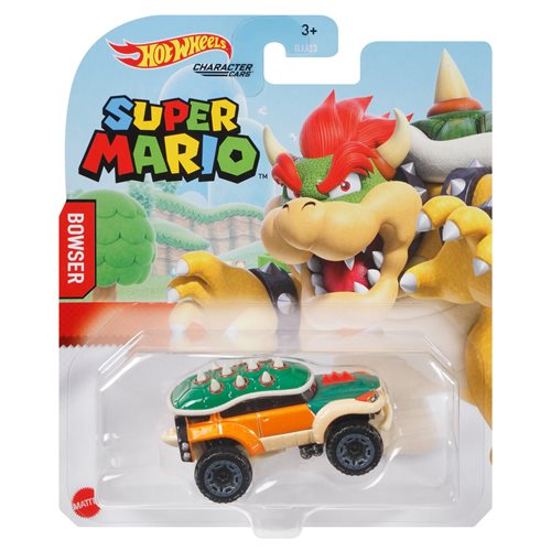 Super Mario Bros. Hot Wheels Character Cars Mix 3 Case of 8