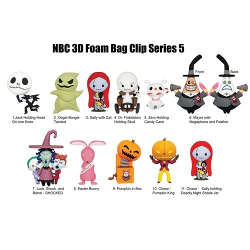 NBX Series 5 Figural Bag Clip  Random 6-Pack
