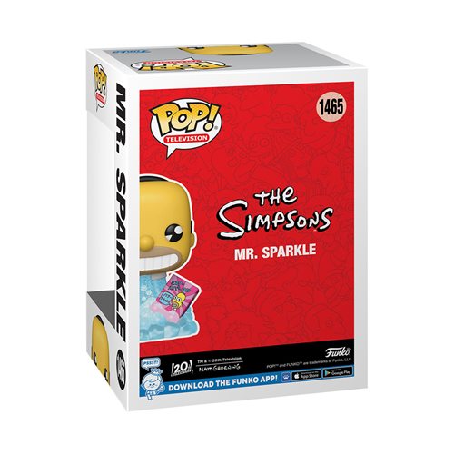 The Simpsons Mr. Sparkle Diamond Glitter Pop! Vinyl Figure # - Previews Exclusive