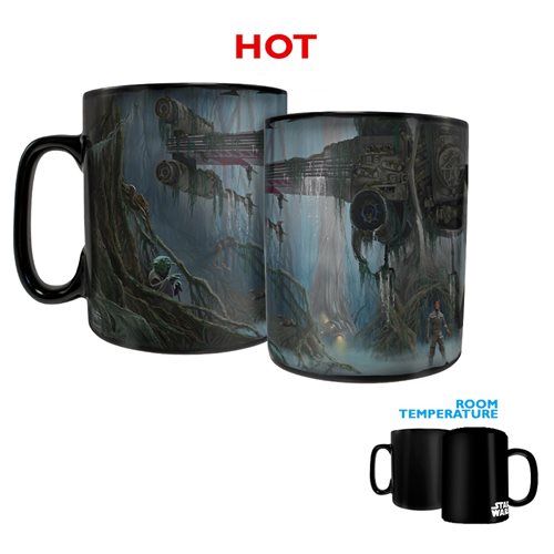 Star Wars Do. Or Do Not. There Is No Try. Clue 16 oz. Heat-Sensitive Morphing Mug