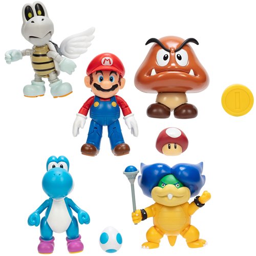 World of Nintendo Super Mario 4-Inch Action Figures Wave 42 Case of 12