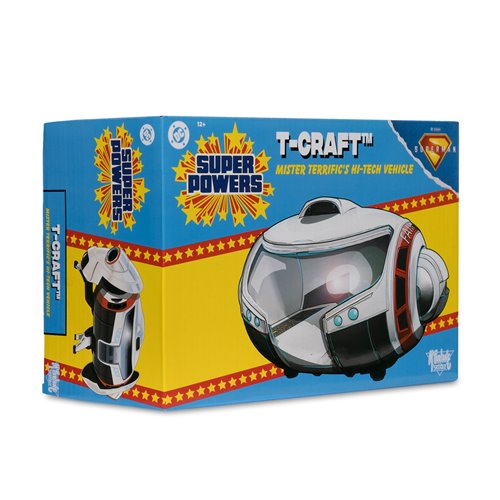 DC Super Powers Vehicles Wave 5 Superman Movie T-Craft Mr. Terrific's Hi-Tech Vehicle
