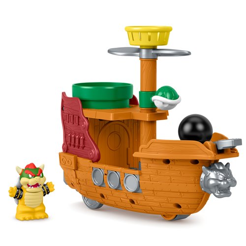 Super Mario Bros. Little People My Mario Bowser's Airship Playset