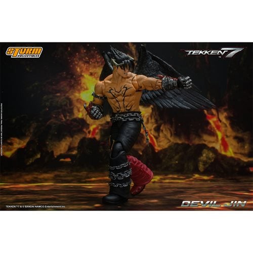 Tekken 7 Devil Jin 1:12 Scale Action Figure