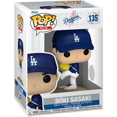MLB Dodgers Roki Sasaki Funko Pop! Vinyl Figure