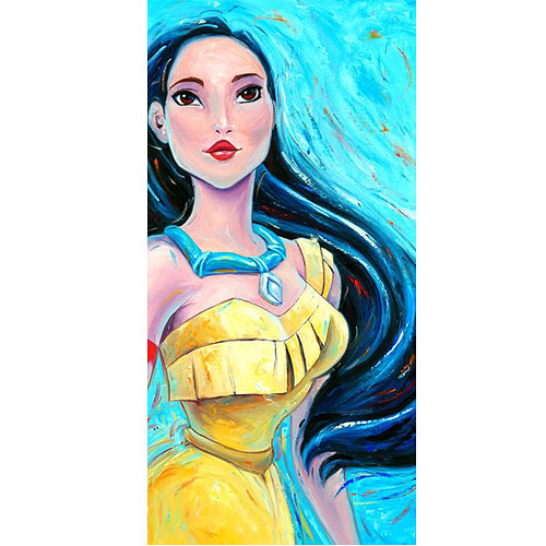 Pocahontas Colors of the Wind Disney Canvas Giclee Print