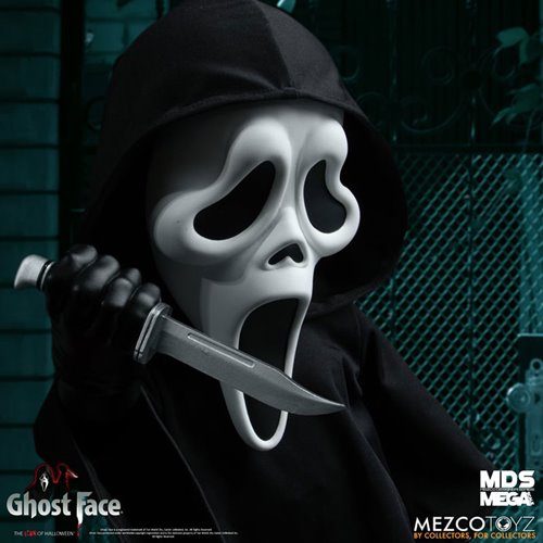 Ghost Face Mezco Designer Series Mega Scale 15-Inch Doll - ReRun