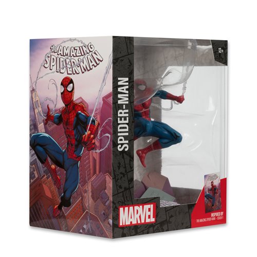 Marvel Wave 4 Spider-Man The Amazing Spider-Man #1 1:10 Scale Posed Figure with Scene