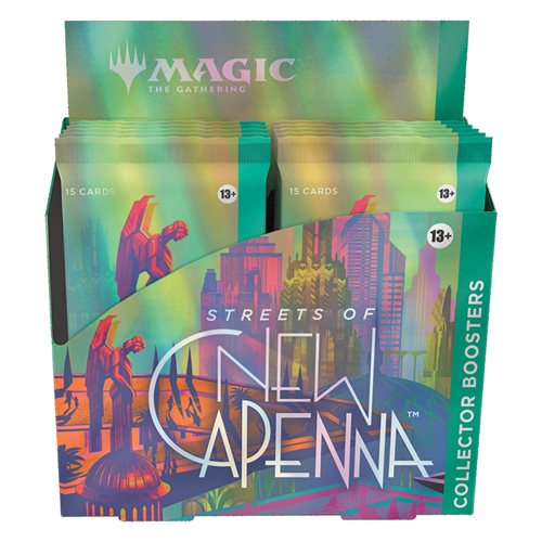 Magic: The Gathering Streets of New Capenna Collector Booster Display Case of 12