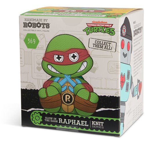 Teenage Mutant Ninja Turtles Raphael #369 Glow-in-the-Dark Handmade by Robots Vinyl Figure