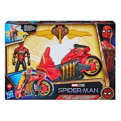 Spider-Man: No Way Home 6-Inch Jet Web Cycle Vehicle