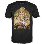 Cuphead and Bosses Black Pop! T-Shirt