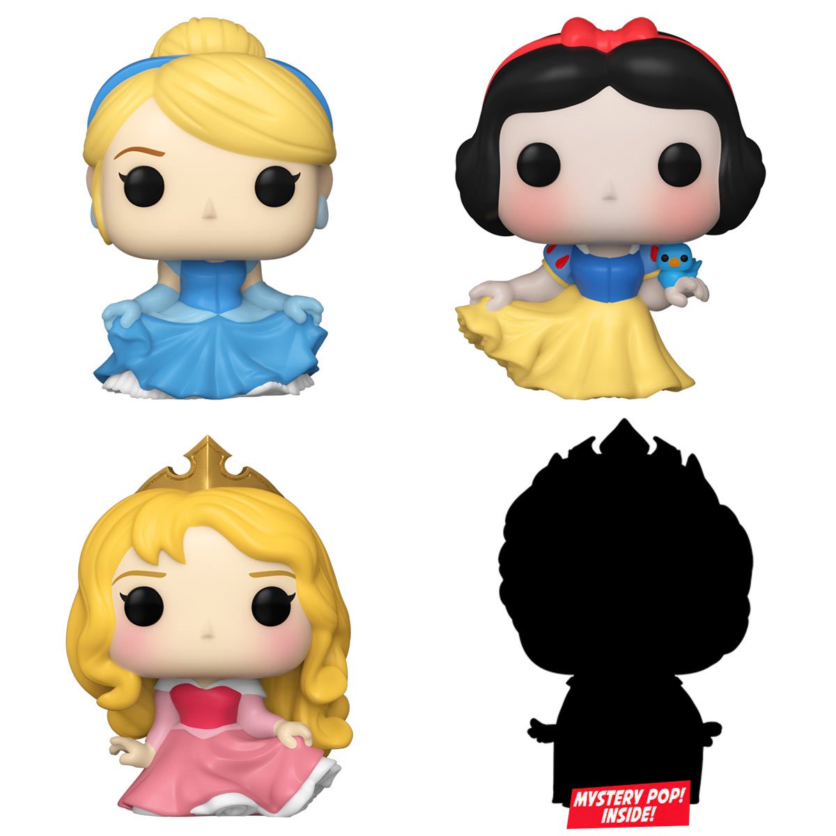 Disney Princesses Bitty Pop! Mini-Figure 4-Pack