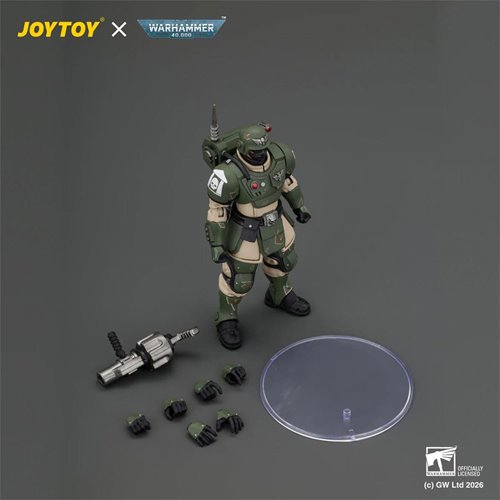 Joy Toy Warhammer 40,000 Astra Militarum Kasrkin 5 with Grenade Launcher Action Figure