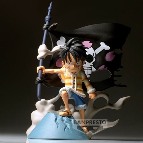 One Piece Monkey D. Luffy World Collectable Figure Log Stories Statue