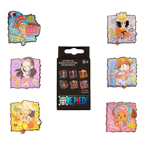 One Piece Character Mystery Box Pin Case of 12