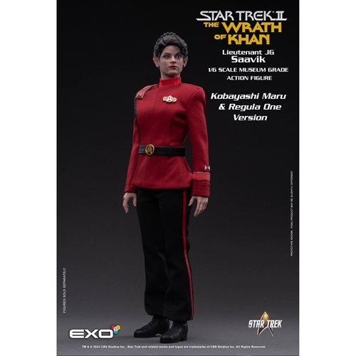 Star Trek: The Wrath of Khan Lieutenant Saavik Regula One Edition 1:6 Scale Action Figure