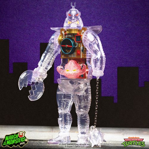Teenage Mutant Ninja Turtles Krang Android Body (Clear) Super Cyborg Vinyl Figure