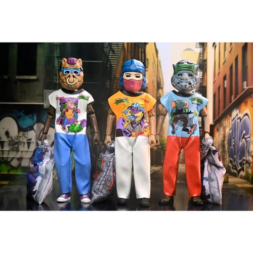 Ben Cooper x Teenage Mutant Ninja Turtles (1987 Cartoon) Costume Series 12 6-Inch Clothed Figure Set