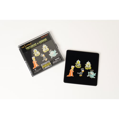 Simpsons Treehouse of Horror Pin Set - Entertainment Earth Exclusive