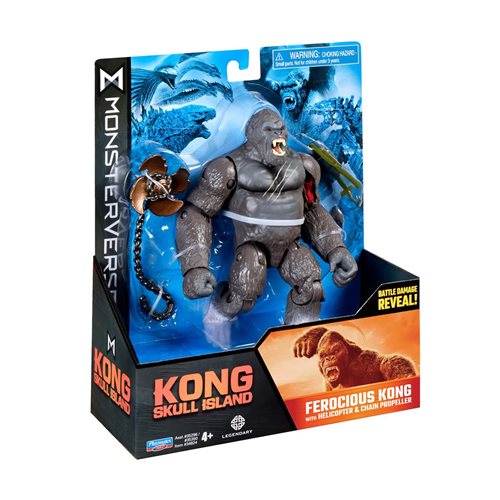 MonsterVerse Ferocious Kong Monster Figure, Not Mint