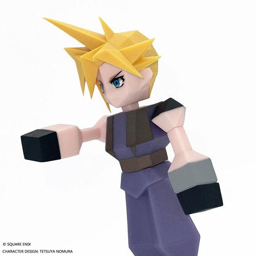 Final Fantasy VII Cloud Strife Polygon Soft Vinyl Figure
