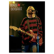 Kurt Cobain Stage Fabric Poster Wall Hanging