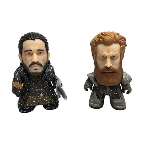 Game of Thrones Jon Snow and Tormund Snowy 3-Inch Titan Vinyl Figure 2-Pack - 2018 Convention Exclusive