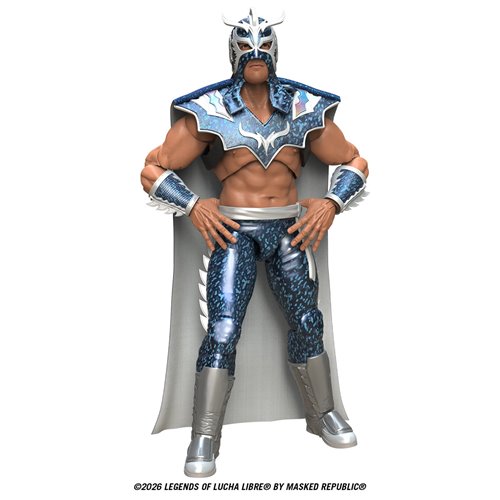 Legends of Lucha Libre Ultimo Dragon Holographic Deco 6-Inch Action Figure