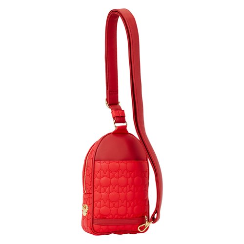Minnie Mouse Silhouette Crossbody Sling Bag