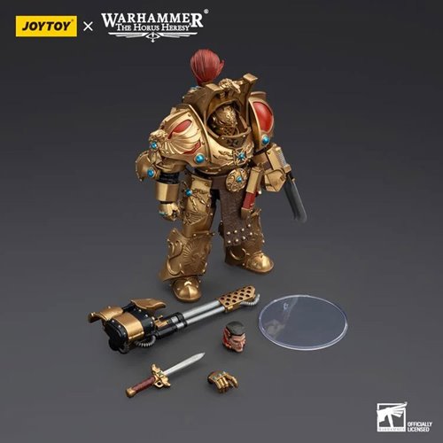 Joy Toy Warhammer The Horus Heresy Custodes Aquilon Infernus Firepike 1:18 Scale Action Figure