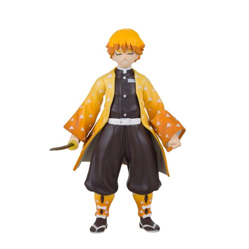Demon Slayer Deluxe Zenitsu Thunder Breathing First Form 5-Inch Scale Action Figure