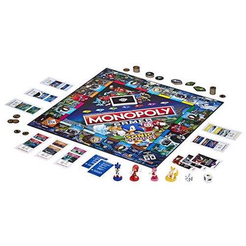 Sonic the Hedgehog Edition Monopoly Gamer Game