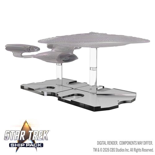 Star Trek Ship Pack: 60th Anniversary Edition U.S.S. Enterprise Mini-Figure