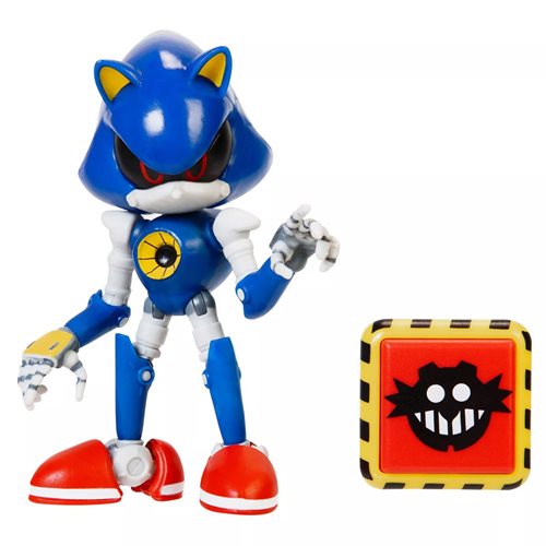 Sonic the Hedgehog: Metal Sonic 4-Inch Figure, Not Mint