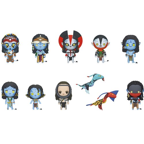 Avatar: Fire and Ash 3D Foam Bag Clip Random 6-Pack