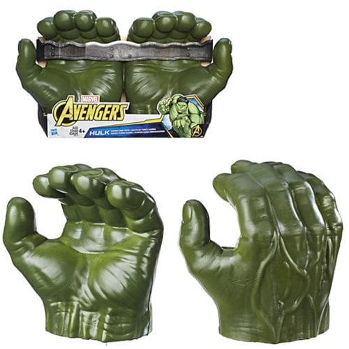 Hulk Gamma Grip Fists Marvel Avengers Brand new