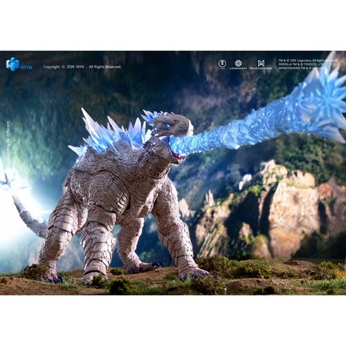 Godzilla x Kong: The New Empire Shimo Frost Bite Blast Exquisite Basic Plus Series None Scale 7-Inch