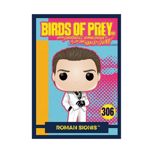 Birds of Prey Roman Sionis Pop! Vinyl Figure with Collectible Card - Entertainment Earth Exclusive