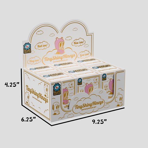 Tiny Shiny Hineys Series 1 Blind-Box Mini-Figure Case of 6
