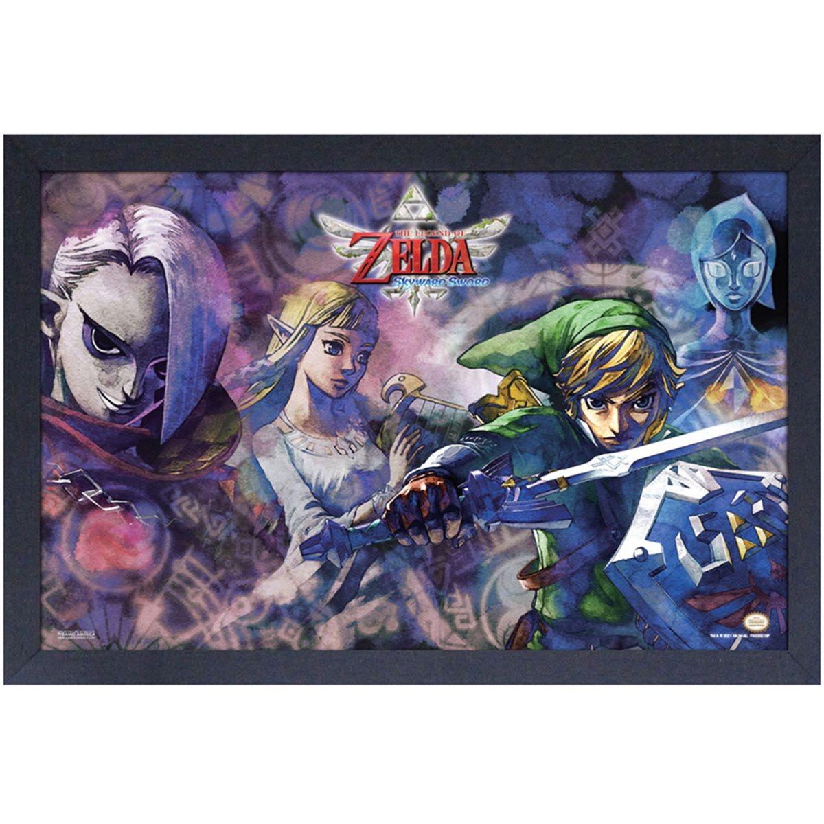 Loz Botw Totk Link Zelda Poster Art Print 11 X 17 