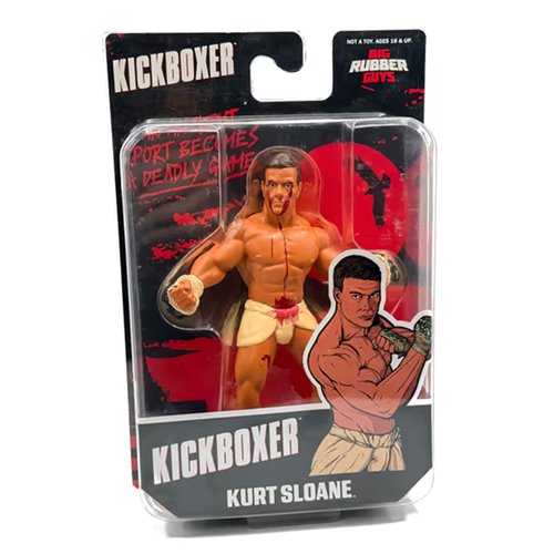 Major Big Rubber Guys Kickboxer Bloody Kurt Sloane Figure