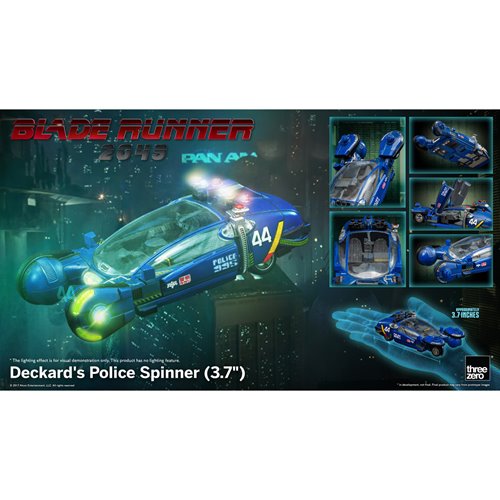 Blade Runner 2049 Deckard's Police Spinner Die-Cast Metal Vehicle