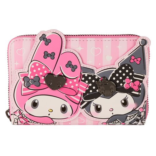 Sanrio My Melody And Kuromi Zip Around Wallet
