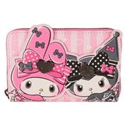 Sanrio My Melody And Kuromi Zip Around Wallet