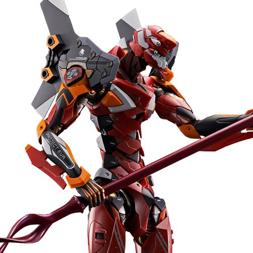 Evangelion Model-02 with the Spear of Cassius 30th Anniversary Metal Build Action Figure